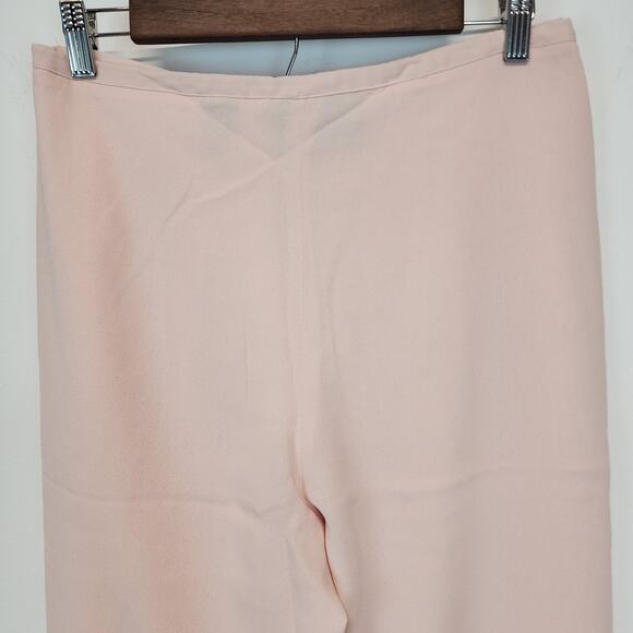 Vtg Campagnie Express Pleated Dress Pants Slacks Size S  28" Light Pink Baggy - Picture 6 of 13